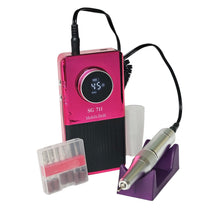 Cargar imagen en el visor de la galería, Drill Pulidor Uñas SG711 45.000 RPM Inalambrico Fucsia