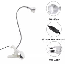 Cargar imagen en el visor de la galería, Lampara Para Uñas Press On Uv Cisne Plateado