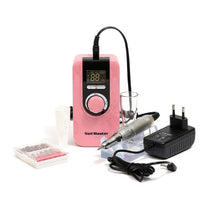 Cargar imagen en el visor de la galería, Drill Pulidor De Uñas US-803 35.000 RPM Rosado Bidiriccional