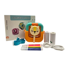 Cargar imagen en el visor de la galería, Cámara Digital Impresora Niños Modo Selfi Naranja