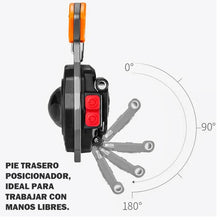 Cargar imagen en el visor de la galería, Linterna Led Llavero Multiusos 10 En 1 Herramienta Camping W5147