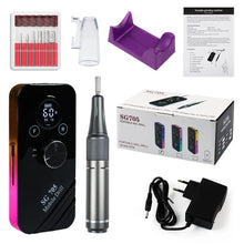 Cargar imagen en el visor de la galería, Drill Pulidor De Uñas SG705 Recargable Inalambrico Amarillo