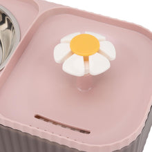 Cargar imagen en el visor de la galería, Fuente De Agua Comedero 2 en 1 Automatico Mascotas Rosado