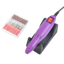 Cargar imagen en el visor de la galería, Drill Pulidor De Uñas Mercedes 20000 RPM Morado