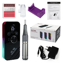 Cargar imagen en el visor de la galería, Drill Pulidor De Uñas SG705 Recargable Inalambrico Rosado