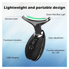 Cargar imagen en el visor de la galería, Masajeador Facial Arrugas Luz Y Vibracion AY-1688 Negro