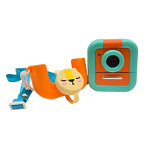 Cargar imagen en el visor de la galería, Cámara Digital Impresora Niños Modo Selfi Naranja