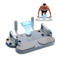 Cargar imagen en el visor de la galería, Tablero Flexiones Multifuncional + Cronometro Digital Gris