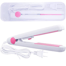 Cargar imagen en el visor de la galería, Mini Plancha Viajera GV-118 Portátil En Cerámica Blanca