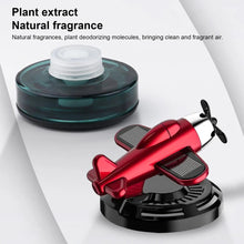 Cargar imagen en el visor de la galería, Ambientador De Coche BH19227 Solar Con Diseño De Avión Rojo