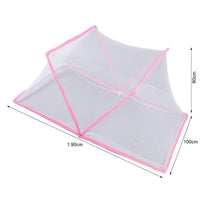 Cargar imagen en el visor de la galería, Toldillo Mosquitero 190x100x80cm Plegable Armado Facil Portatil Rosa
