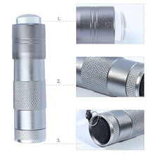 Cargar imagen en el visor de la galería, Lámpara Linterna Plateado Press On Manicure Uñas