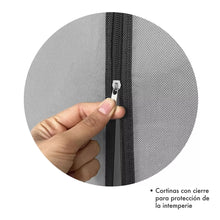 Cargar imagen en el visor de la galería, Closet Organizador Con Forro Zapatero Perchero Gris 88130
