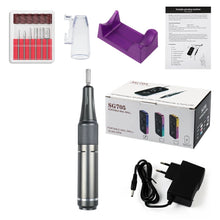 Cargar imagen en el visor de la galería, Drill Pulidor De Uñas SG705 Recargable Inalambrico Amarillo