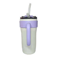 Cargar imagen en el visor de la galería, Termo Térmico Pitillo Acero Inoxidable 860ML Blanco