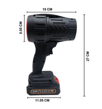 Cargar imagen en el visor de la galería, Soplador Inalámbrico Batería Potente 24V limpieza y Secado Negro