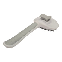 Cargar imagen en el visor de la galería, Cepillo Removedor De Pelo Mascotas Autolimpiable Gris CM01