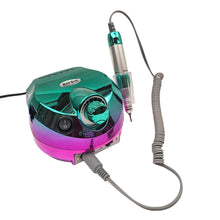 Cargar imagen en el visor de la galería, Drill Pulidor Uñas Tornasol DM-202 45.000 RPM Pedal Verde