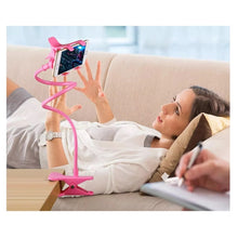 Cargar imagen en el visor de la galería, Holder Flexible Para Celular Con Gancho Fucsia