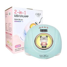 Cargar imagen en el visor de la galería, Lampara De Secado De Uñas Uv Led Sun S8 Pro 268W Verde