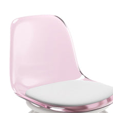 Cargar imagen en el visor de la galería, Silla Pedicura Ruedas Alcochada Giratorio 360 ° Rosado