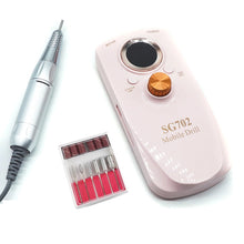 Cargar imagen en el visor de la galería, Drill Pulidor SG702 35.000 RPM Recargable Inalambrico Rosado