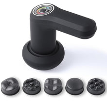 Cargar imagen en el visor de la galería, Masajeador Corporal 5 Cabezales Yx-720 Inalámbrico Carga Usb Negro
