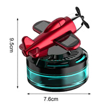Cargar imagen en el visor de la galería, Ambientador De Coche BH19227 Solar Con Diseño De Avión Rojo