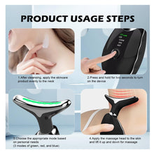 Cargar imagen en el visor de la galería, Masajeador Facial Arrugas Luz Y Vibracion AY-1688 Negro