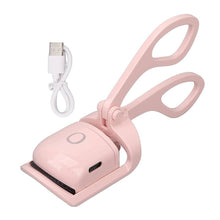 Cargar imagen en el visor de la galería, Rizador De Pestañas Electrico Recargable USB Rosado