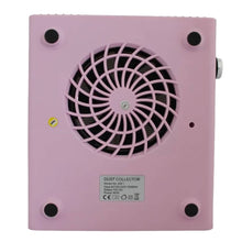 Cargar imagen en el visor de la galería, Extractor De Polvo De Uñas Velocidad Ajustable 80W Rosado
