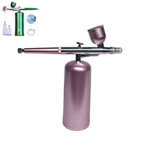 Cargar imagen en el visor de la galería, Aerógrafo Profesional Inalámbrico Recargable Veleka-909 Rosa