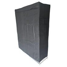 Cargar imagen en el visor de la galería, Closet Organizador Con Forro 88130 Zapatero Perchero Negro