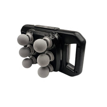 Cargar imagen en el visor de la galería, Masajeador Corporal Multiuso JBY 328 6 Cabezales Inalambrico Negro