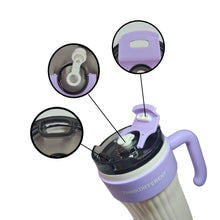 Cargar imagen en el visor de la galería, Termo Térmico Pitillo Acero Inoxidable 860ML Blanco