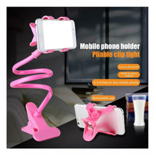 Cargar imagen en el visor de la galería, Holder Flexible Para Celular Con Gancho Fucsia