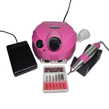 Cargar imagen en el visor de la galería, Drill Pulidor DM-202 45.000 RPM Pedal Fucsia