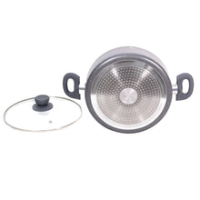 Cargar imagen en el visor de la galería, Batería de Ollas en Granito Schaffhausen 9 Piezas Gris