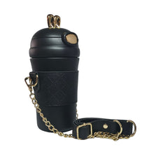 Cargar imagen en el visor de la galería, Termo Térmico Acero Inoxidable Correa 400ML Negro