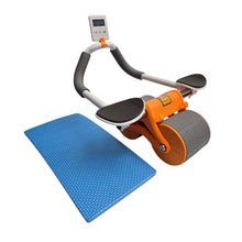 Cargar imagen en el visor de la galería, Rodillo Entrenamiento Muscular Timer Digital Apoyo Codos ZR818 Naranja