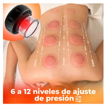 Cargar imagen en el visor de la galería, Masajeador Con Ventosas 612 Velocidades Inteligente A23-12 Negro