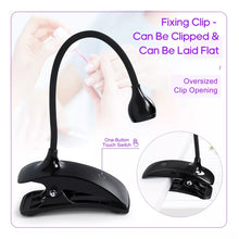 Cargar imagen en el visor de la galería, Lampara Uv Press On Inalambrica FX211B Flexible Negro