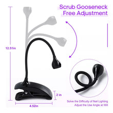 Cargar imagen en el visor de la galería, Lampara Uv Press On Inalambrica FX211B Flexible Negro