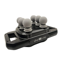 Cargar imagen en el visor de la galería, Masajeador Corporal Multiuso JBY 328 6 Cabezales Inalambrico Negro