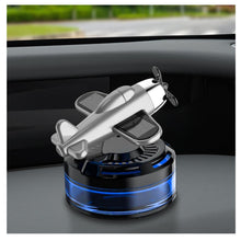 Cargar imagen en el visor de la galería, Ambientador De Coche Con Diseño De Avión Solar Gris BH19227