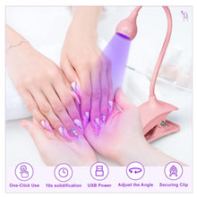 Cargar imagen en el visor de la galería, Lampara Uv Press On Inalambrica FX211B Flexible Rosa