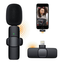 Cargar imagen en el visor de la galería, Micrófono inalámbrico de Solapa K9 Lightning 20m