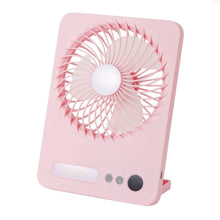 Cargar imagen en el visor de la galería, Ventilador Lampara De Escritorio USB Plegable JK-F668 Rosa