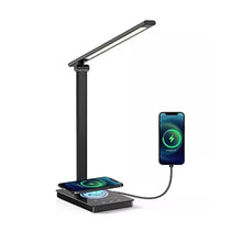 Cargar imagen en el visor de la galería, Lampara Escritorio Brazo Luz Ajustable Funcion Carga Celular