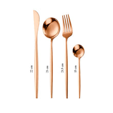 Cargar imagen en el visor de la galería, Juego De Cubiertos 1010-PR 24 Piezas Acero Inoxidable
